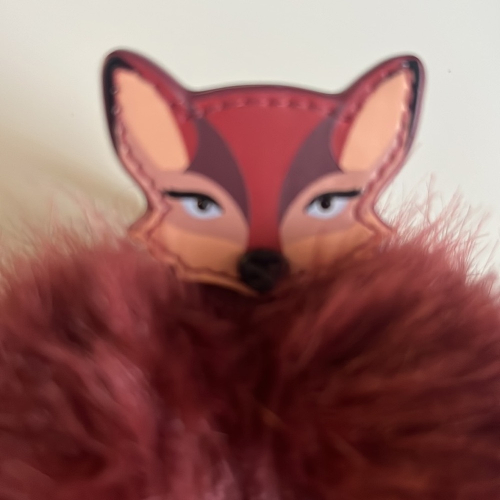 Kate Spade Puff Fox Key Fob - Picture 5 of 7